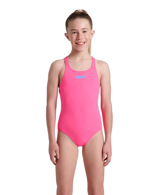 G Swimsuit Swim Pro Solid Team shocking-pink/blue Arena