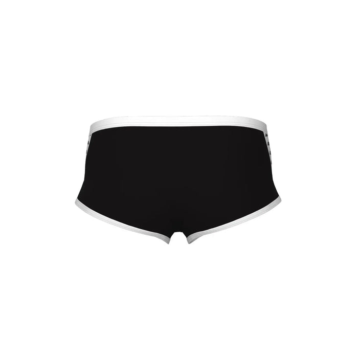 M Icons Swim Low Waist Short Solid black-white Arena