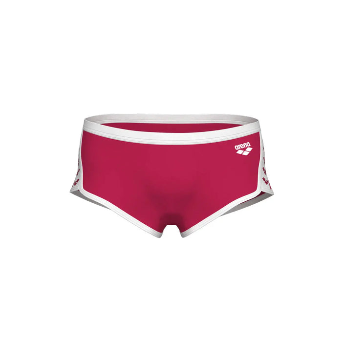 M Icons Swim Low Waist Short Solid red-white Arena
