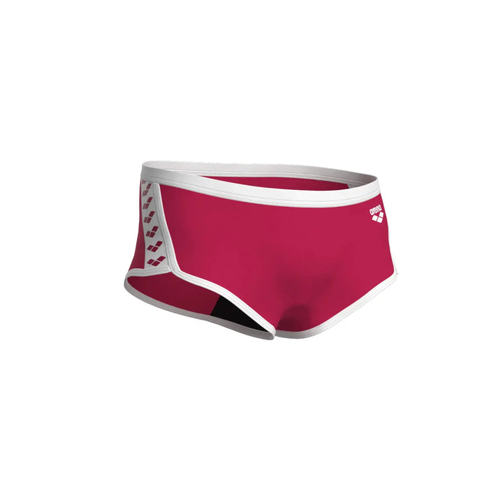 M Icons Swim Low Waist Short Solid red-white Arena