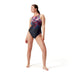 Eco+ Printed Hydrasuit Black/Red Speedo