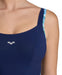 W Bodylift Chiara Strap Back C Cup navy-softgreen Arena