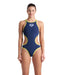 W One Biglogo One Piece navy-soft green Arena