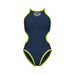 W One Biglogo One Piece navy-soft green Arena