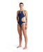 W One Biglogo One Piece navy-soft green Arena