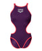 W One Biglogo One Piece plum-bright coral Arena