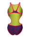 W One Biglogo One Piece plum-bright coral Arena