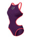 W One Biglogo One Piece plum-bright coral Arena