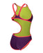 W One Biglogo One Piece plum-bright coral Arena