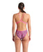 W Pink Dahlia Swimsuit Lace Back shocking pink-multi Arena