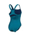 W Solid Swimsuit Control Pro Back B deepteal Arena
