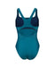 W Solid Swimsuit Control Pro Back B deepteal Arena