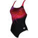 W Swimsuit Swim Pro Back Placement black-rose