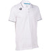 Team Poloshirt Solid Cotton white