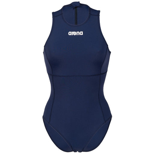W Team Swimsuit Waterpolo Solid navy-white